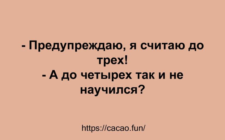 Анекдот про приключения