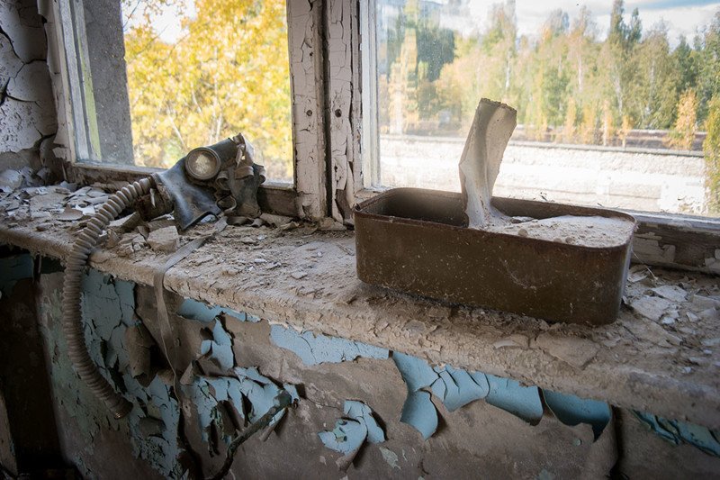 Фотографии, сделанные сталкерами, которые нелегально заночевали в Чернобыле