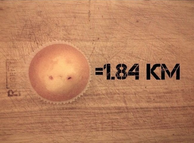 Сколько километров стоят съеденные вкусняшки