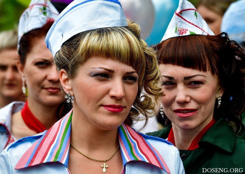 Показ мод прошел в женской тюрьме!