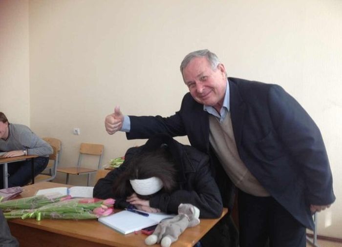 Преподаватели с отменным чувством юмора!