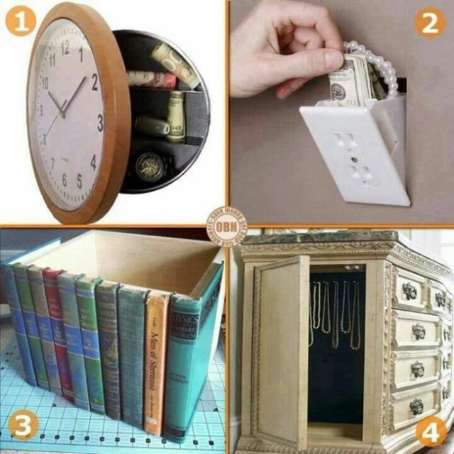 14 самых крутых тайников в доме