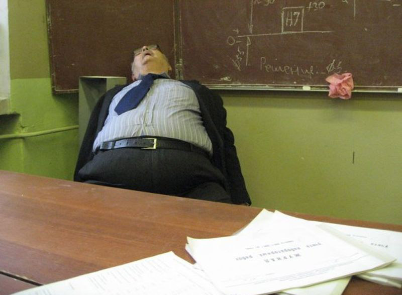 Преподаватели с отменным чувством юмора!