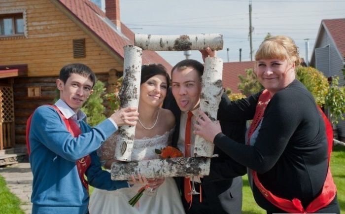 Свадебные фотографии, которых стыдятся