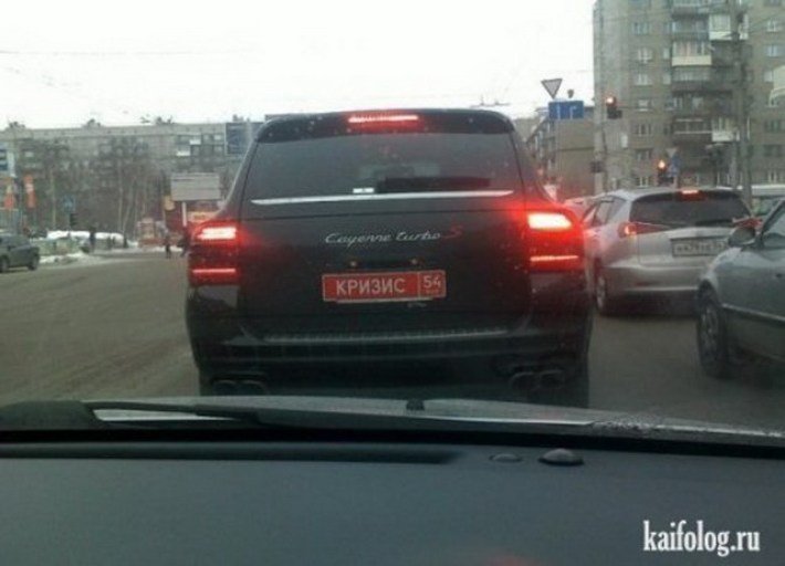Надписи на машинах, которые заставят вас смеяться