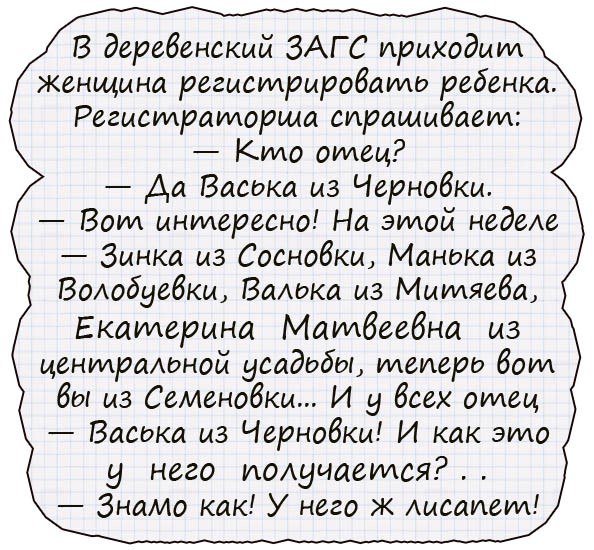 Хорошие анекдоты