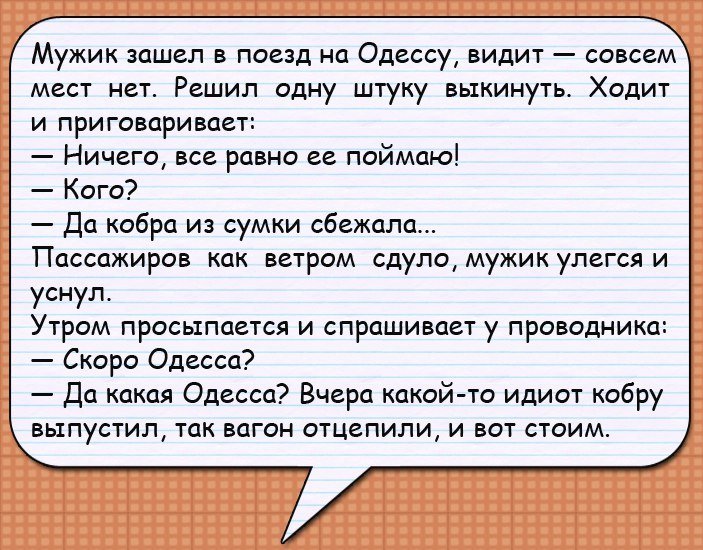 Лучшие анекдоты