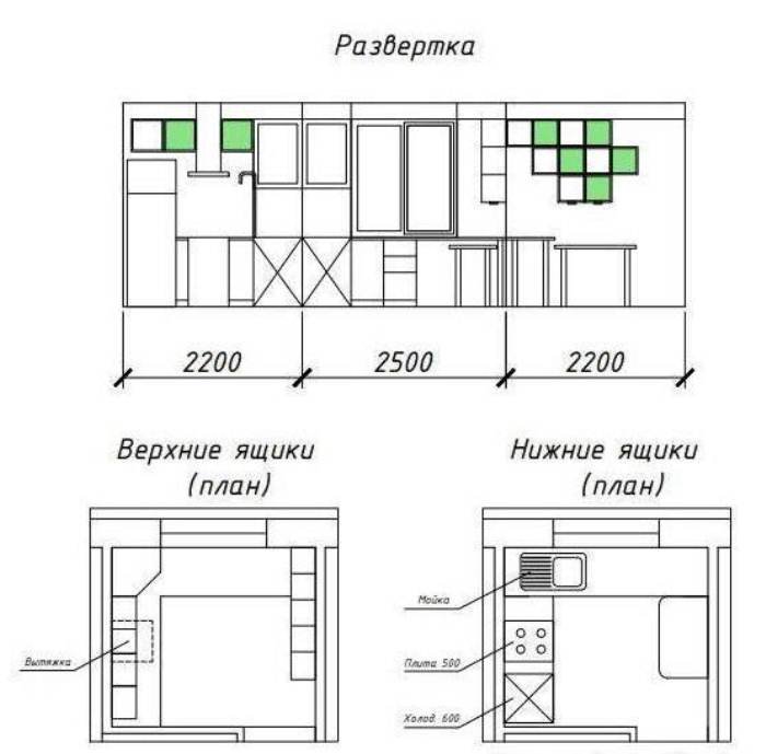 В крохотной кухне хрущевки сделали ремонт и получилось очень здорово!