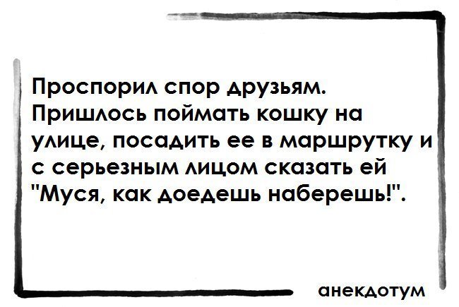 Анекдот про споры