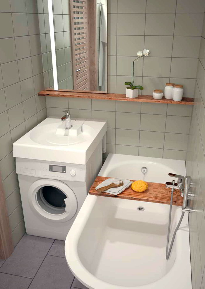 15 крутых решений для небольшой ванной комнаты – стильно и компактно