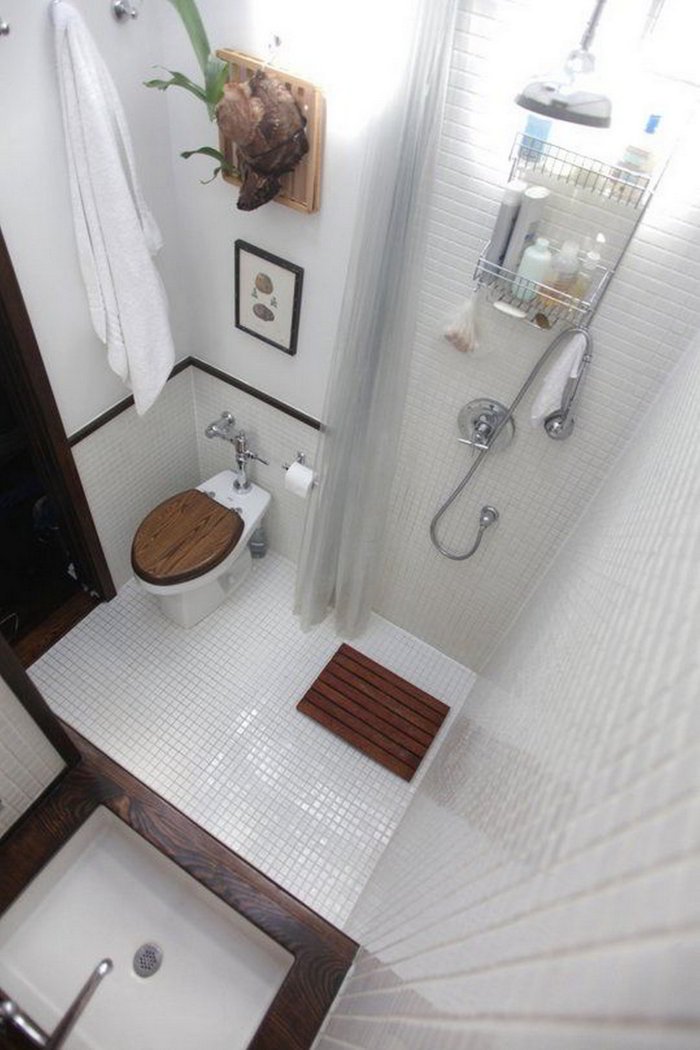 Пятнадцать потрясающих решений для маленьких ванных – просто, стильно, эргономично, комфортно