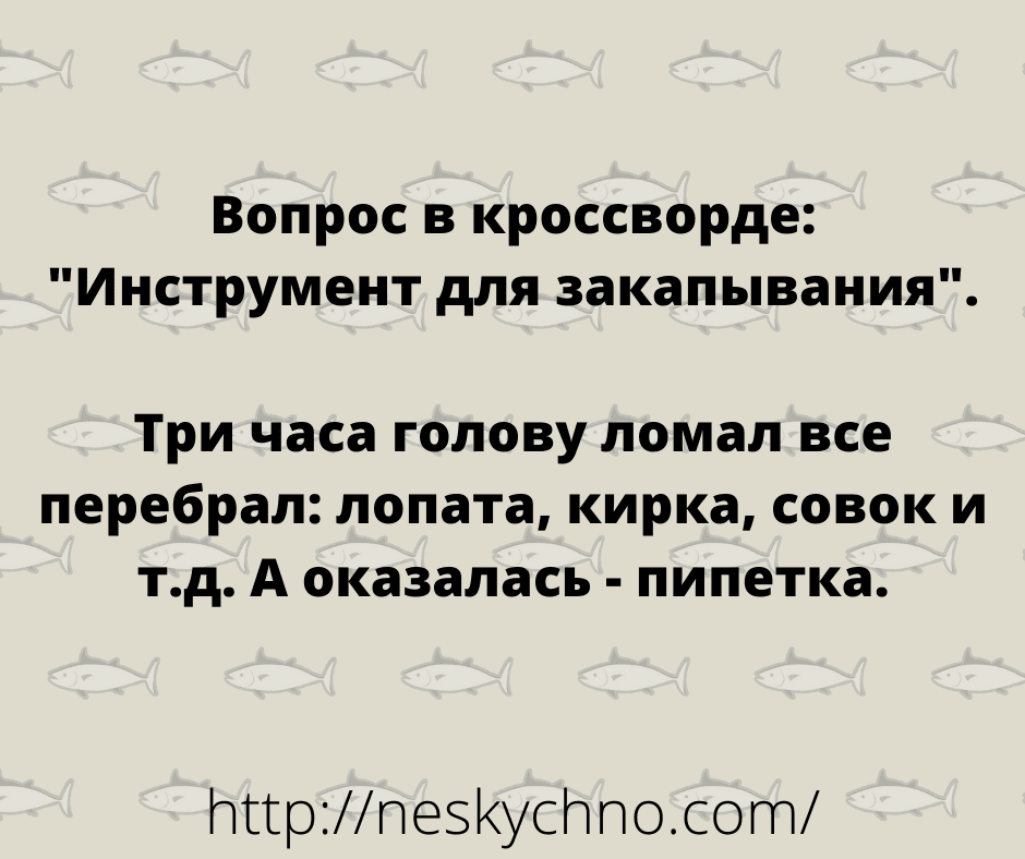 Анекдот про диалог в последнем ряду