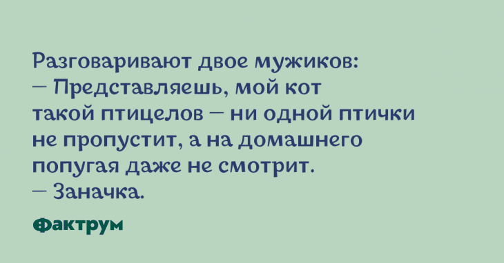 Анекдот про интеллигентный подарок