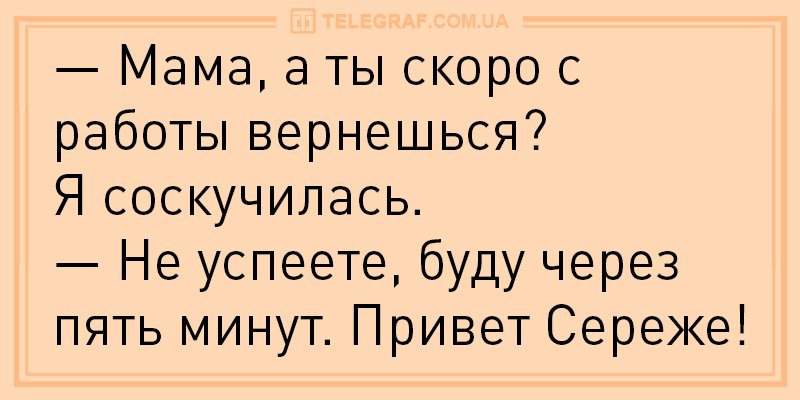 Анекдот про умного сына